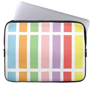 Colourful Pastel Hues Laptop Sleeve