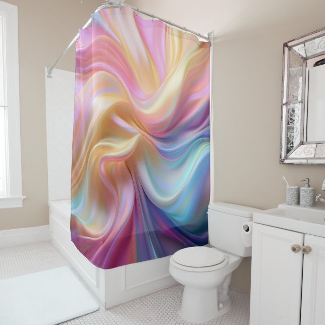 Colourful Pastel Silk (In Situ)