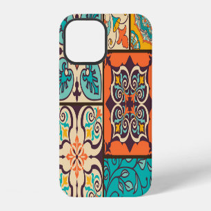 Colourful Patchwork Islamic Majolica Tile iPhone 12 Case