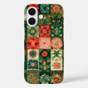 Colourful Patchwork Quilt Art iPhone Case