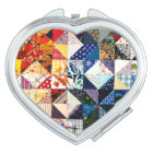 Colourful Patchwork Quilt Heart