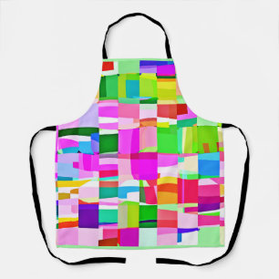Colourful Pattern Art Apron