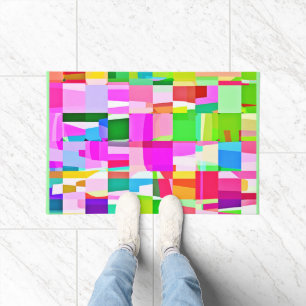 Colourful Pattern Art Doormat