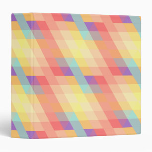 Colourful pattern binder