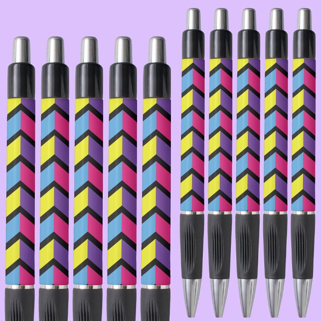 Colourful Pattern                  Black Ink Pen (Creator Uploaded)