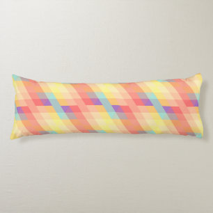 Colourful pattern body pillow