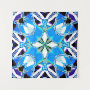 Colourful pattern, ceramic tiles and designabstrac tapestry