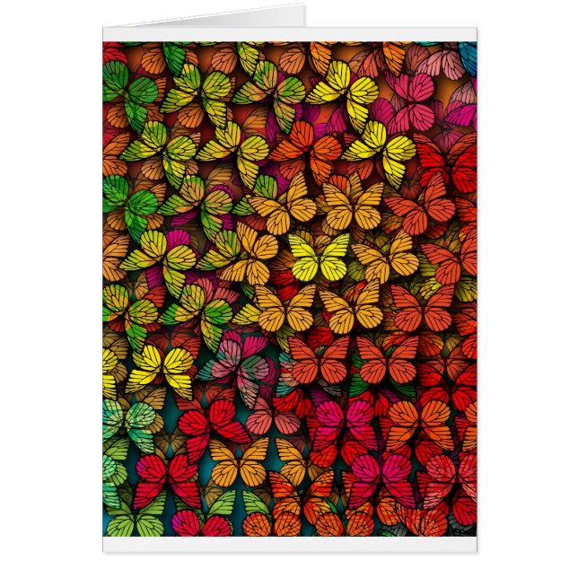 Colourful Pattern Creation "Butterflies" (Front)