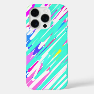 Colourful Pattern Design iPhone 16 Pro Case