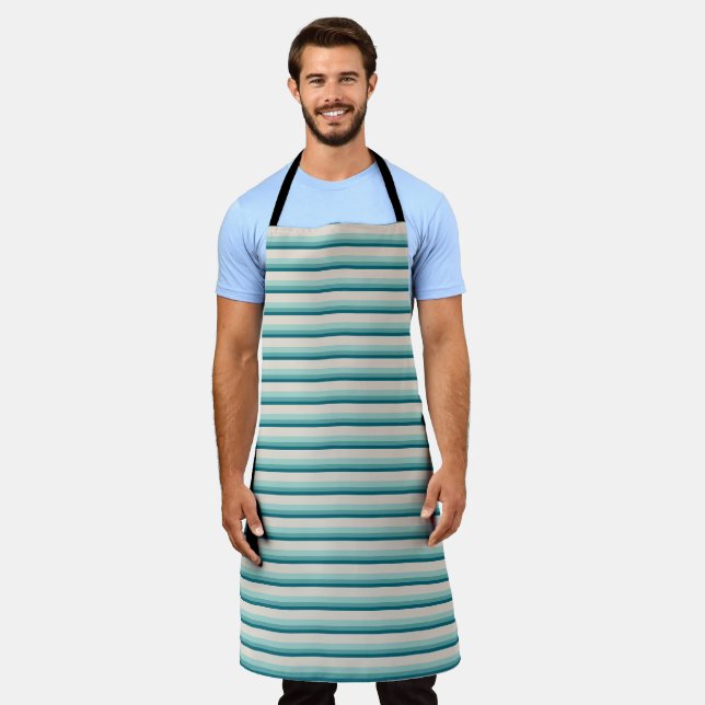 Colourful Pattern Design of Apron (Worn)