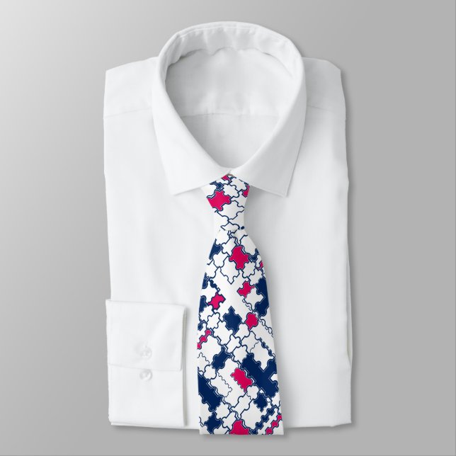Colourful pattern , elegant  tie (Tied)