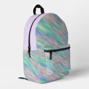 Colourful Pattern Printed Backpack