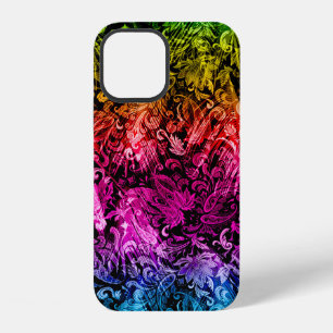 Colourful Pattern Study, Leopard, Zebra, Camouflag iPhone 12 Case