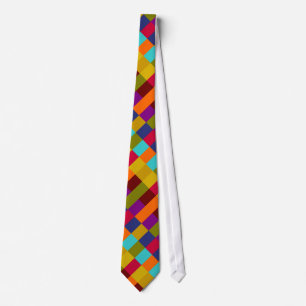 Colourful Pattern Tie