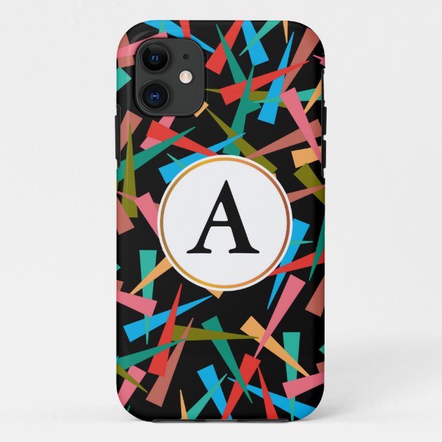 colourful patterned phone case (Back)