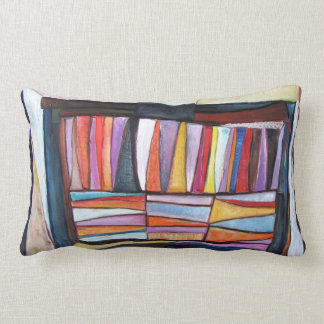 Colourful patterned pillow