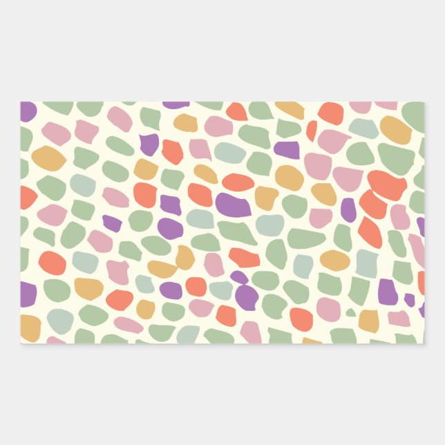 colourful patterned sticker (Front)