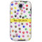 Colourful Paw Print Galaxy S4 Case