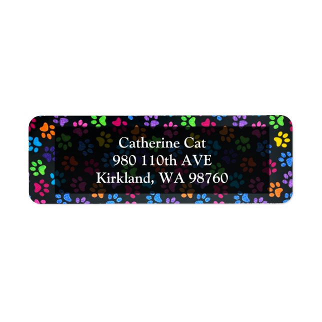 Colourful Paws (Front)