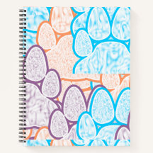 Colourful Paws Illusion Notebook