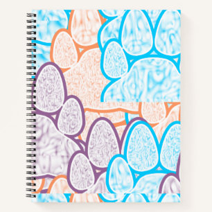 Colourful Paws Illusion Notebook