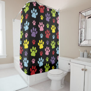 Colourful Paws, Paw Pattern, Paw Prints, Dog Paws