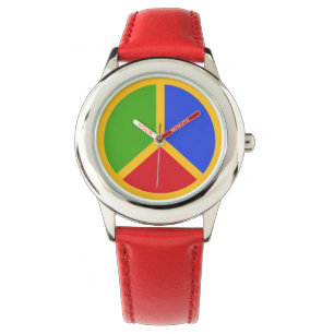 Colourful Peace Sign watches