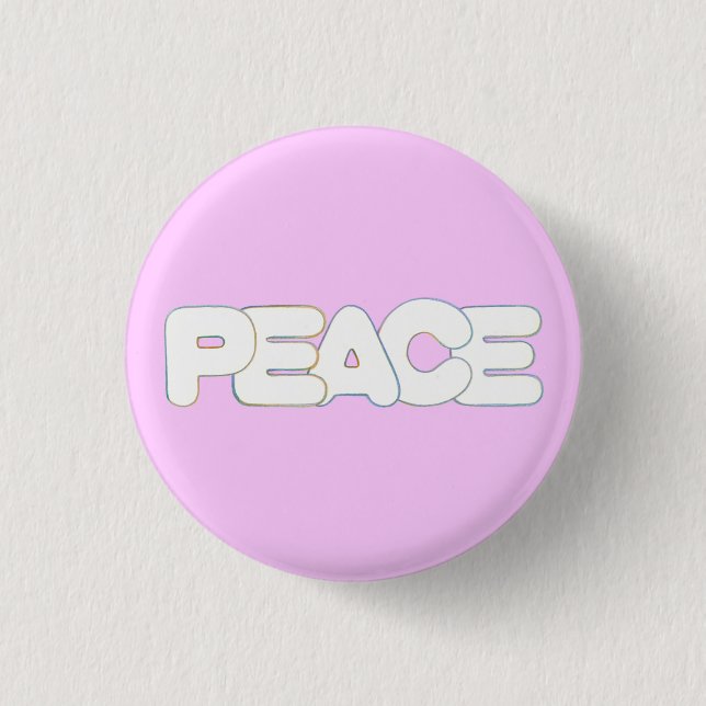 Colourful Peace, word buttons (Front)