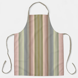 Colourful Peach Khaki Olive Colours Of The Year Apron