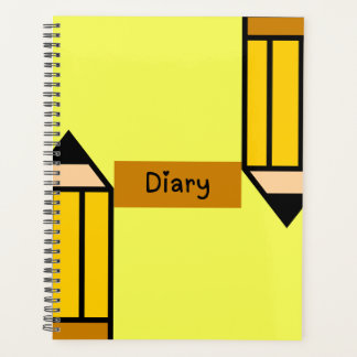 Colourful Pencil Kids Diary Planner