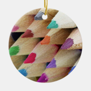 Colourful Pencils Christmas Ornament
