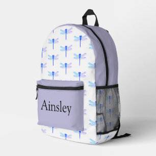 Colourful personalized backpack, kids cute printed backpack