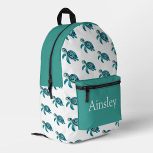 Colourful personalized backpack, kids cute printed backpack