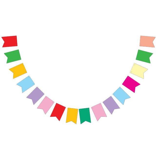 Colourful Personalized Christmas decorations Flags (All)