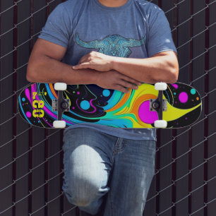 Colourful Personalized Skateboard