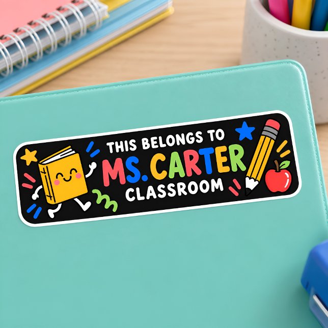 Colourful Personalized Teacher Classroom  (Creator Uploaded)