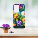 Colourful Personalized Watercolor Flowers Art Samsung Galaxy Case<br><div class="desc">Colourful Floral Watercolor Themed case - has the painted look to bring out the beauty of the florals. This case features stylish text that is very easy to personalize. A classic beauty.</div>