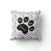 Colourful Pet Prints, All My Kids Have Paws!!