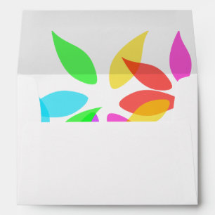 Colourful Petals Envelopes
