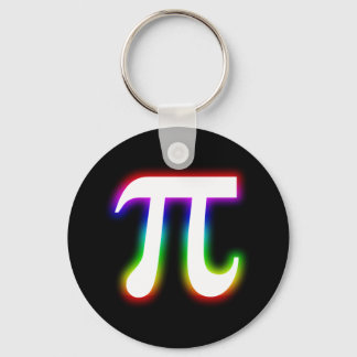 Colourful Pi Number | Math Keychain