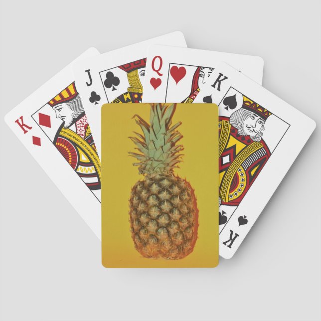 Colourful Pineapple Playing Cards (Back)