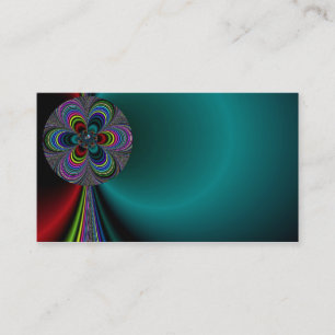 Colourful Pinwheel Business Card