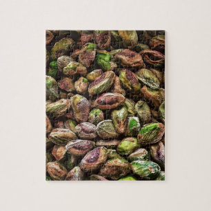 Colourful pistachio nuts art jigsaw puzzle