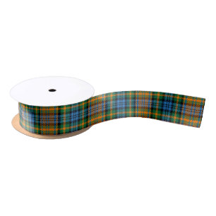 Colourful Plaid Rustic Classic Tartan Satin Ribbon