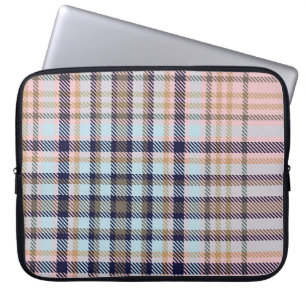 Colourful Plaid textured seamless patternabstract, Laptop Sleeve