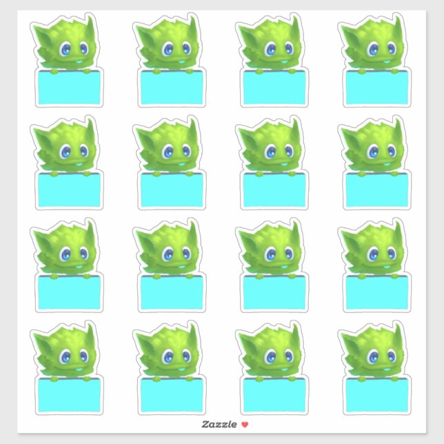 Colourful Planner Sticker With Cartoon Cute Animal (Sheet)