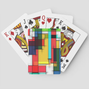 Colourful Playing Cards Modern Colours