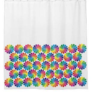 Colourful Points & Circle Pattern + your backgroun
