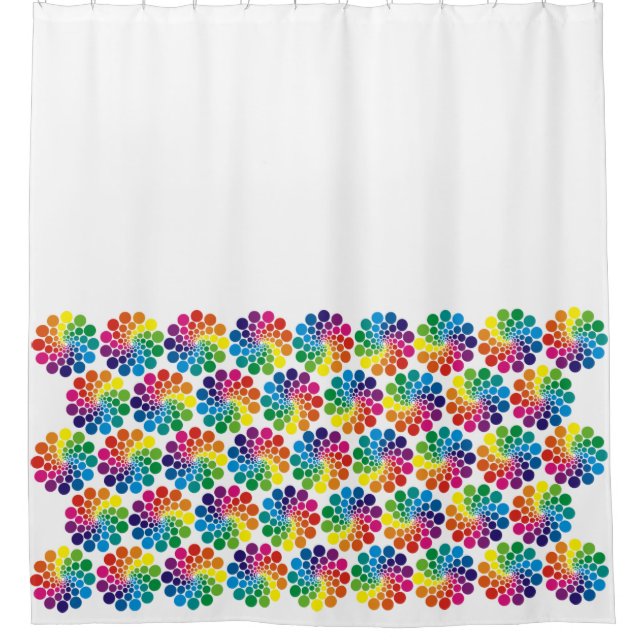 Colourful Points & Circle Pattern + your backgroun (Front)