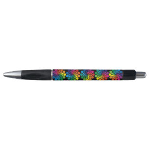 Colourful Points & Circle Pattern + your backgroun Pen